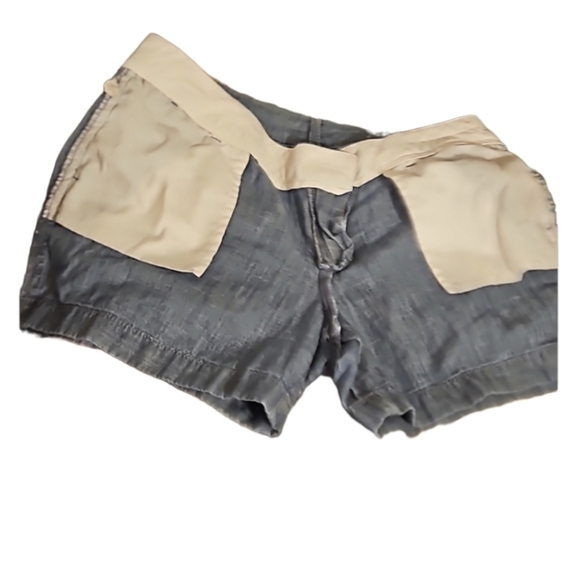 J. Crew 5" Chino Shorts Size 6 100% cotton Blue Style B9356 Med Echo Blue Wash - Picture 8 of 16